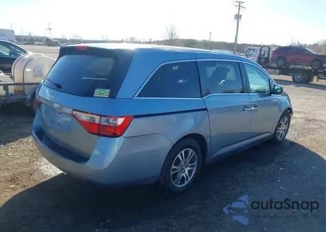 2012 Honda Odyssey Ex from USA, damaged, VIN 5FNRL5H43CB072111